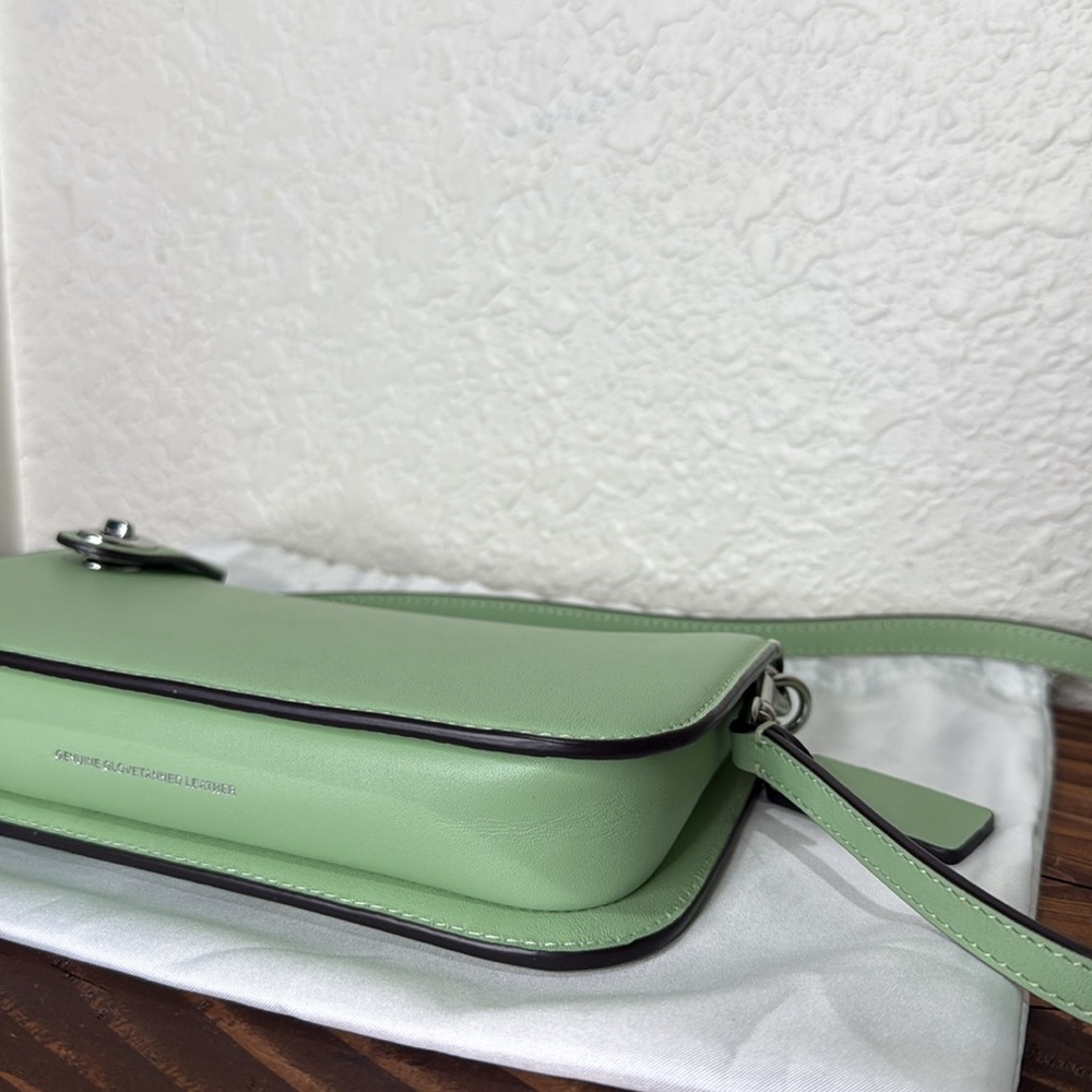 Coach Genuine Leather Penn Shoulder Bag in Pale Pistachio, Silver Hardware - Picture 13 of 16
